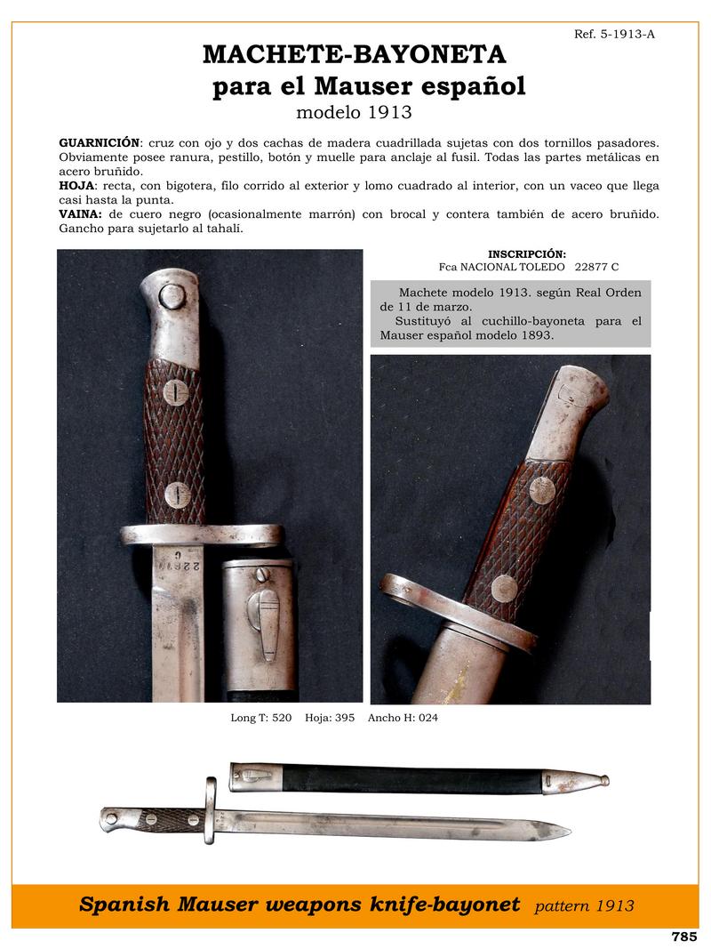 machete bayoneta para el mauser espaol modelo 1913 jpg 1753528172 1753528785 - Machete-Bayonet 1913: The Essential Tool of the Mauser