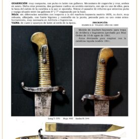 machete bayoneta tropa de artillera e ingenieros modelo 1861 jpg 1752966567 1752967178 275x275 - Major Drum Machete: History and Unique Details