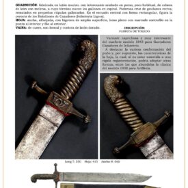 machete gastador de cazadores modelo 1843 para la infantera jpg 1752707369 1752707977 275x275 - Nineteenth Century National Artillery Machete: A Historical Treasure