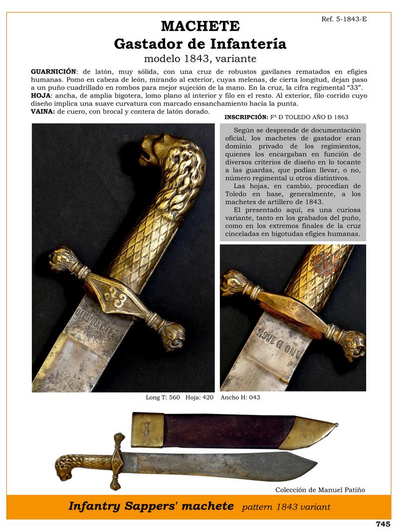 machete gastador de infantera modelo 1843 variante jpg 1752728971 1752729610 - Infantry Wearer Machete: A Jewel from 1843
