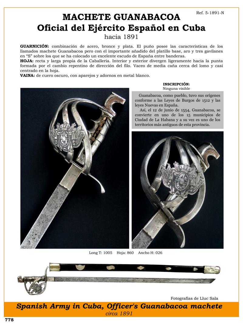 machete guanabacoa jpg 1753398565 1753399173 - Machete Guanabacoa: A Jewel of the Spanish Army in Cuba