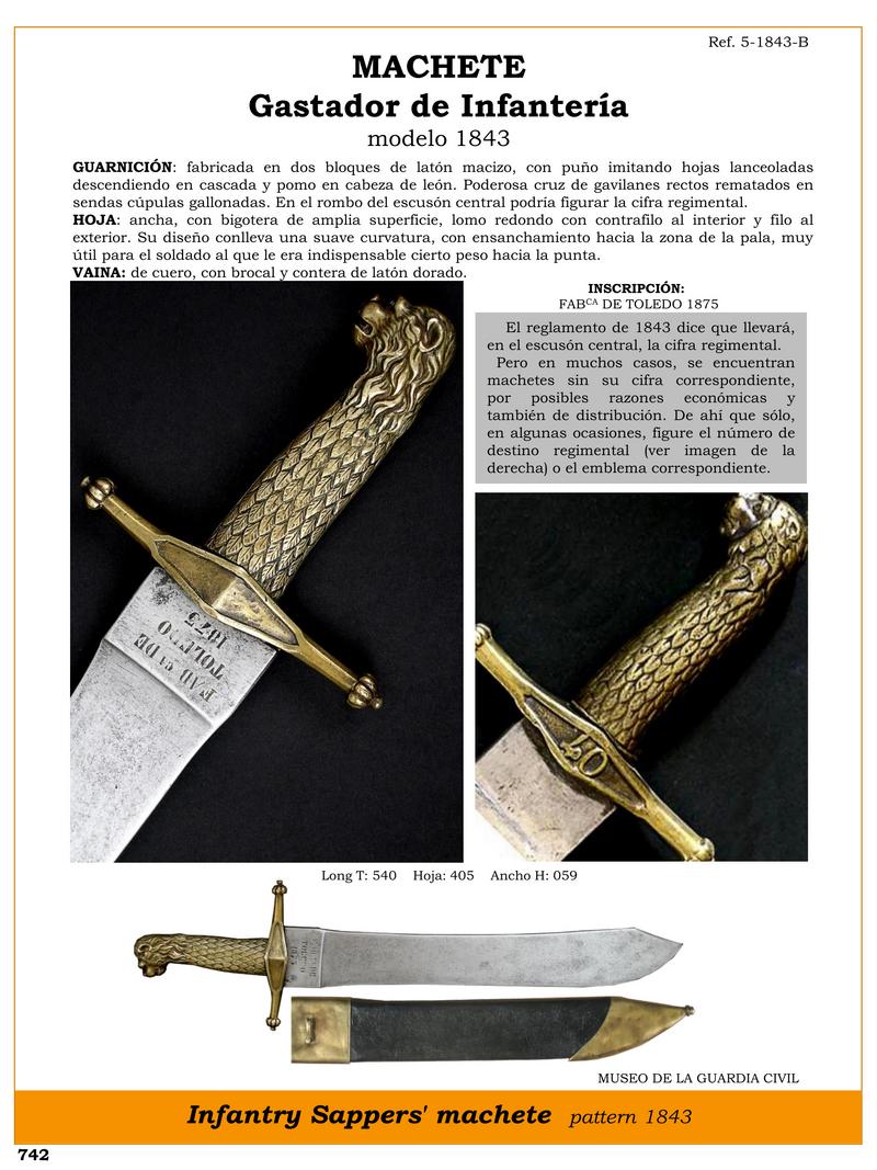 machete jpg 1752685832 1752686384 - Infantry Wearer Machete Model 1843: History and Details