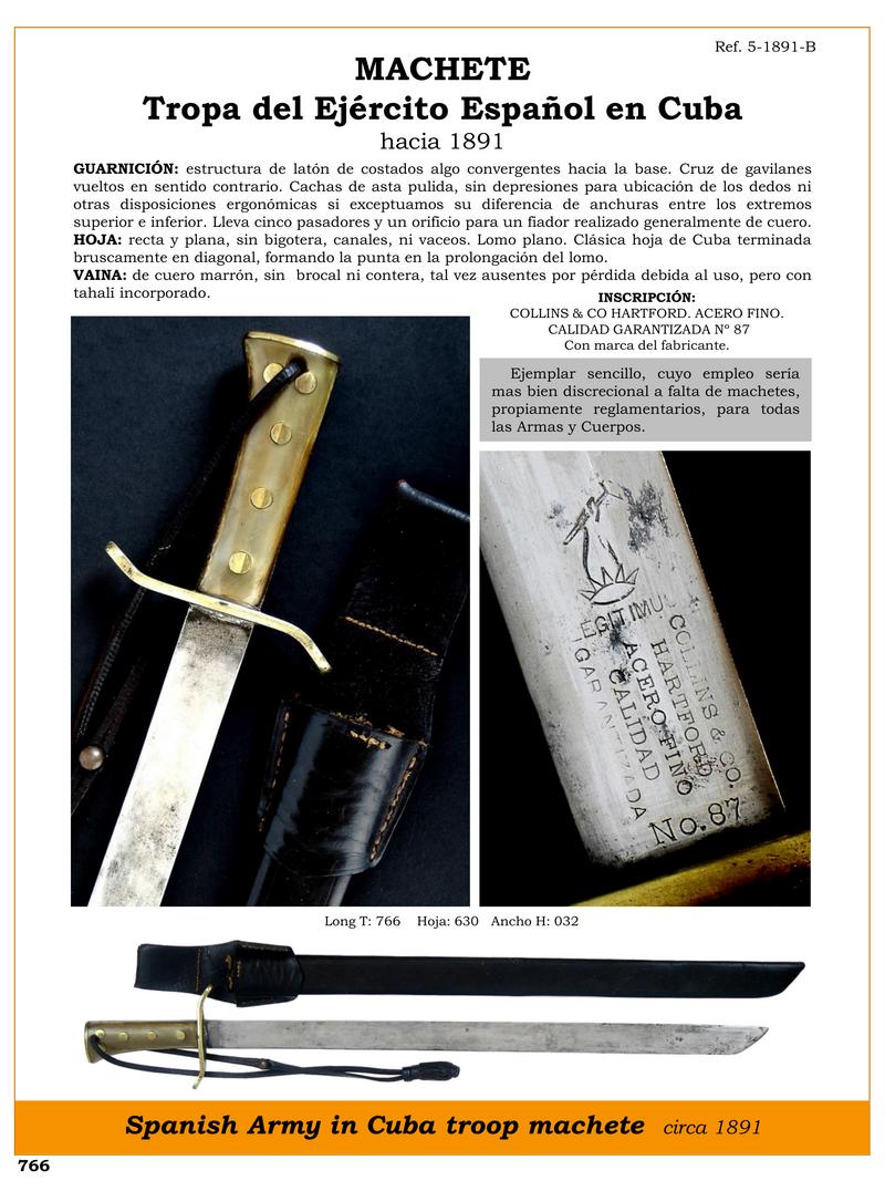machete jpg 1753182566 1753183187 - Spanish Army Machete in Cuba: History and Fascinating Details