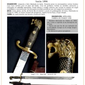 machete jpg 1753225768 1753226379 275x275 - Artillery Saber 1896: Unique Design by Robert