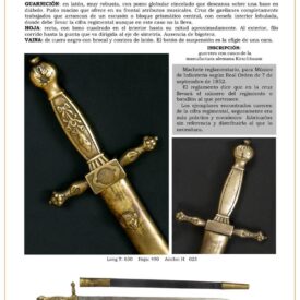 machete msico de infantera modelo 1852 jpg 1752750569 1752751190 275x275 - 1822 Infantry Officer's Sword: History and Unique Design