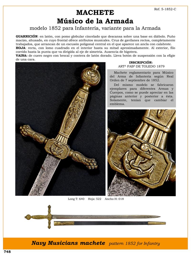 machete msico de la armada modelo 1852 para infantera variante para la armada jpg 1752793769 1752794381 - Infantry Musician's Machete: Unique Design 1852