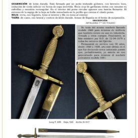 machete msicos militares jpg 1753117770 1753140016 275x275 - Discover the Non-Commissioned Officers' Sword Model 1879