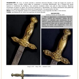 machete tambor mayor de artillera jpg 1752836966 1752837824 275x275 - Major Drum Machete: History and Unique Details