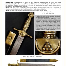 machete tropa de artillera modelo 1836 jpg 1752620967 1752621595 275x275 - Discover The Fascinating Model 1843 Infantry Machete