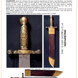 Veteran Civil Guard Saber: Exceptional Design machete tropa de la guardia civil modelo 1859 jpg 1752901766 1752902380 275x275 - Veteran Civil Guard Saber: Exceptional Design