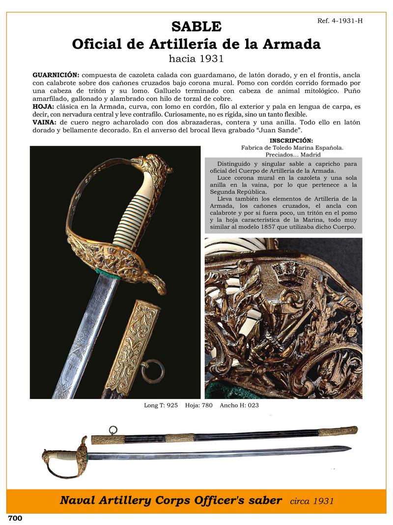 sable jpg 1751800170 1751800478 - Naval Artillery Saber: Elegance and Tradition