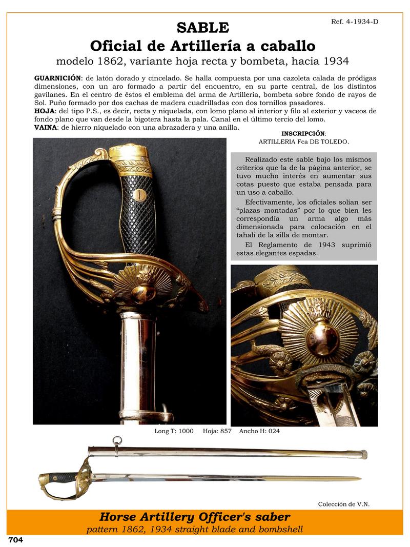 sable oficial de artillera a caballo jpg 1751886565 1751886869 - Horse Artillery Saber: Elegance and Functionality