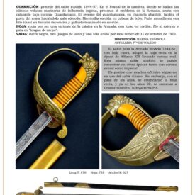 sable oficial de la armada modelo 1844 57 variante 1912 hoja rectra lengua de carpa jpg 1751389766 1751390071 275x275 - 18th Century Combat Sword for the Royal Navy