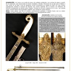 sable oficial general del ejrcito model 1908 variante 1940 con hoja rectta jpg 1751908170 1751908498 275x275 - Civil Guard Saber Model 1943: Details and Exclusivities