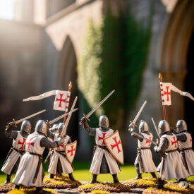 templar knight miniatures a historical journey in detail 275x275 - Official Cavalry Sword: Elegance and Quality of the 18th Century