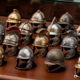 the fascinating world of helmet miniatures a journey through military history 275x275 - Different decoration with beautiful medieval miniatures