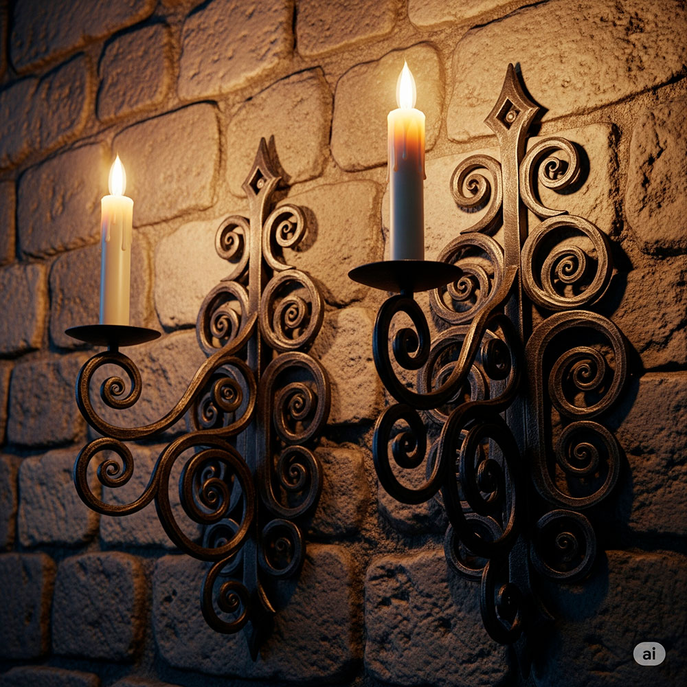 wrought iron wall lights strength art and symbolism in modern decor - Wrought Iron Wall Lights: Strength, Art, and Symbolism in Modern Decor