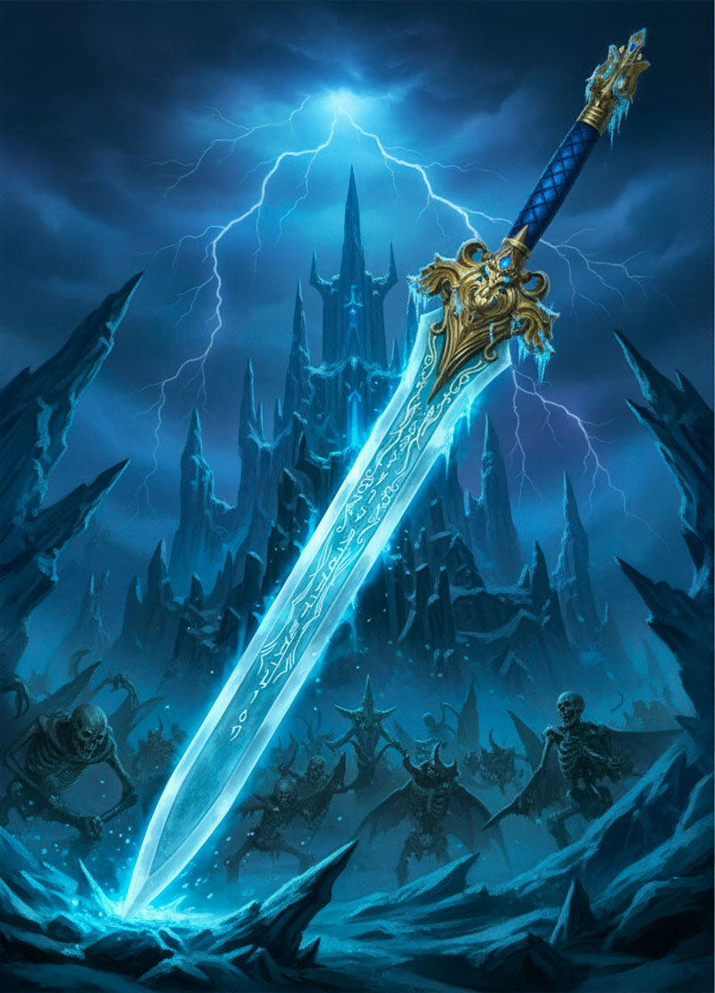 frostmourne and the lich kings sword history powers and legendary replicas - Frostmourne and the Lich King's Sword: History, Powers, and Legendary Replicas