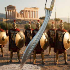 kopis the greek sword that combines ax like chop and legendary blade 275x275 - Japanese Swords: History, Forging, and the Legend of the Katana and its Steel Sisters