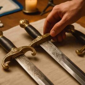 masons swords and masonic swords meaning ritual and practical guide 275x275 - Masonic Swords: Symbol, Ritual and Mystery of the Ceremonial Blade