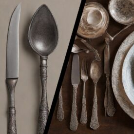 medieval cutlery a fascinating journey from the wooden spoon to the luxury fork 275x275 - Royal Knife: Discover the Sword of Nobility from Madrid