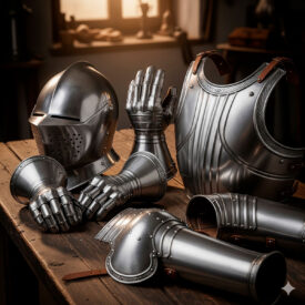 parts of medieval armor a complete guide to pieces their function and historical evolution 275x275 - Medieval Maces: History, Types, and the Science of the Blow that Conquered Armor