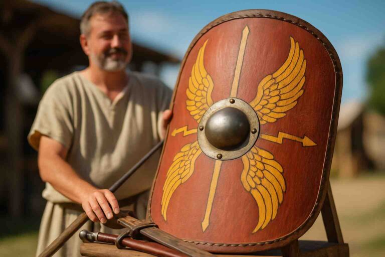 roman shield scutum history design tactical use and replicas - Roman Shield (Scutum): history, design, tactical use and replicas