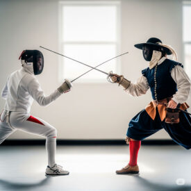 sport fencing vs historical fencing guide to understanding their differences 275x275 - Parts of the foil: complete guide to components, operation, and evolution