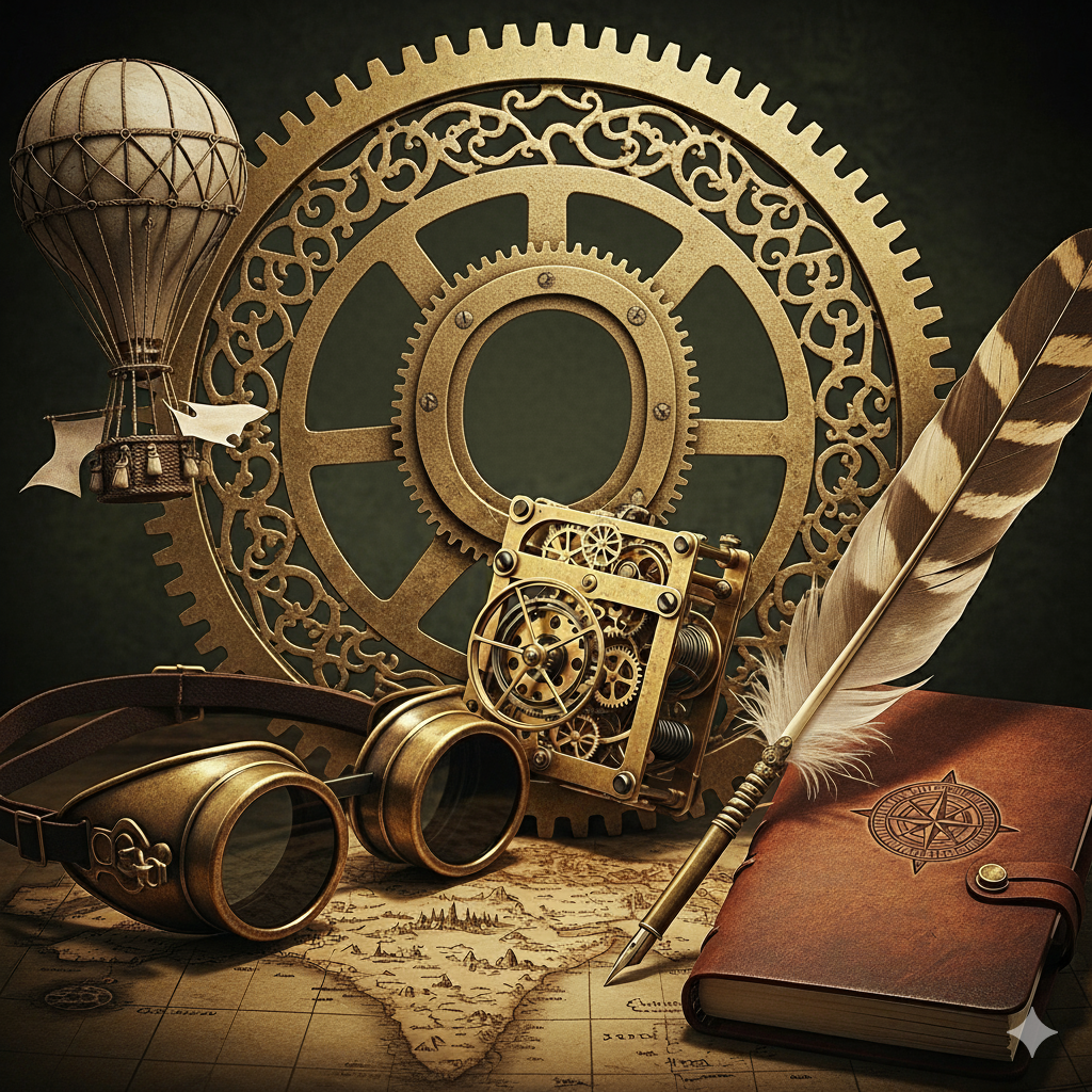 steampunk epic and practical guide to history aesthetics fashion and diy creation - Steampunk: Epic and Practical Guide to History, Aesthetics, Fashion, and DIY Creation