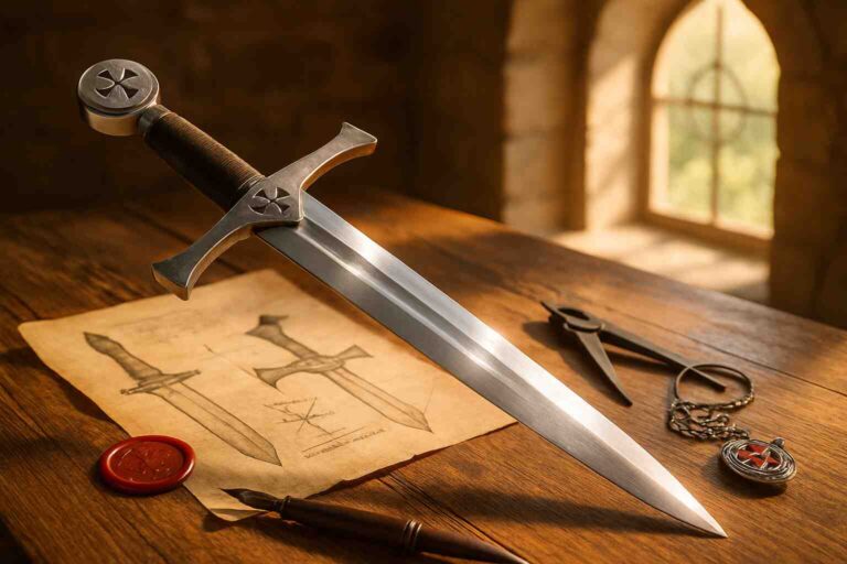 templar swords history design and symbolism of the temple sword 2 - Templar Swords: History, Design, and Symbolism of the Temple Sword