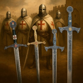 templar swords history symbolism and science behind the monk warriors steel 275x275 - Discover the Ceremonial Sword Lobera of Fernando III