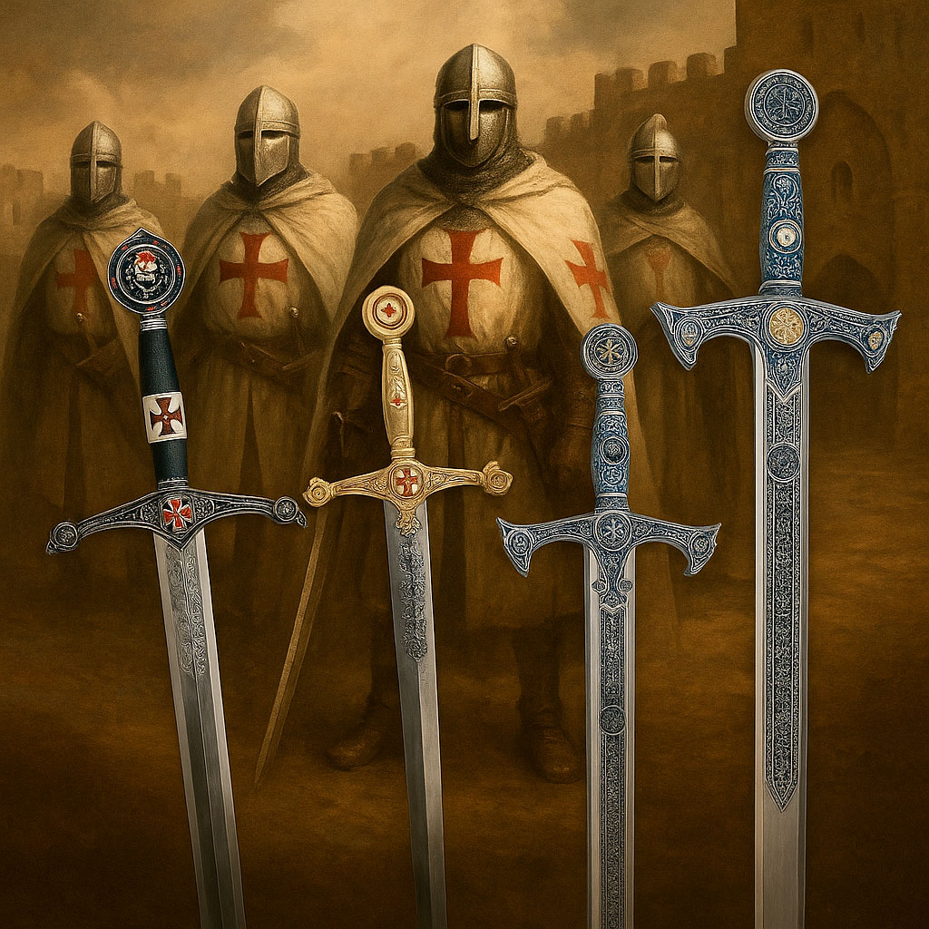 templar swords history symbolism and science behind the monk warriors steel - Templar Swords: History, Symbolism, and Science Behind the Monk-Warrior's Steel