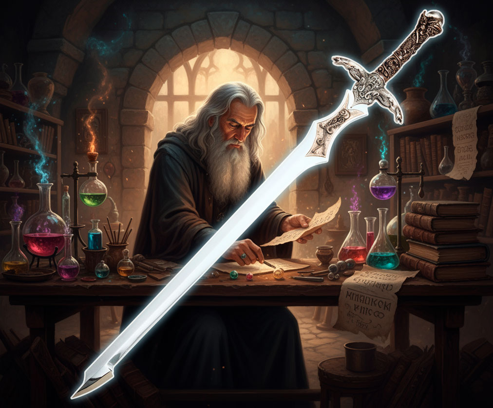 the sword of merlin excalibur its mythical forging and the wizards legacy - The Sword of Merlin: Excalibur, its Mythical Forging, and the Wizard's Legacy