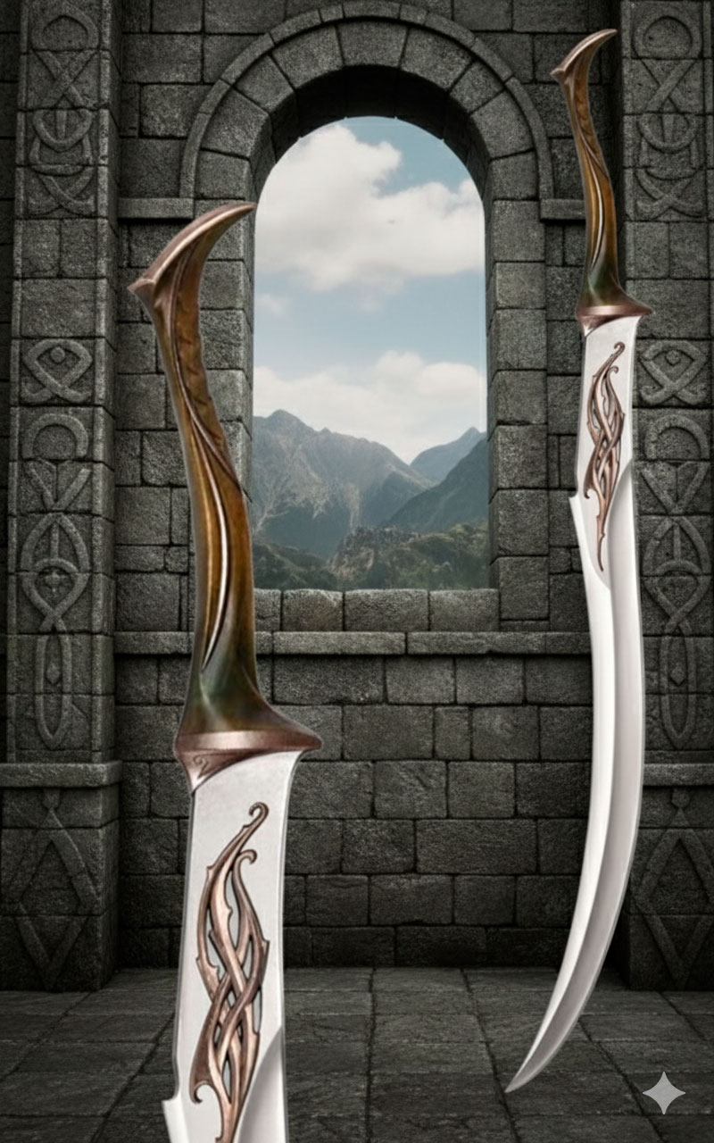 Espada del Ejercito Mirkwood Hobbit - Mirkwood Army Sword: History, Official Replica, and Detailed Analysis