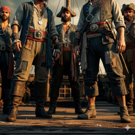 authentic pirate pants history fabrics and how to choose your ideal model 275x275 - Official Quartermaster Saber: Unique and Elegant Design