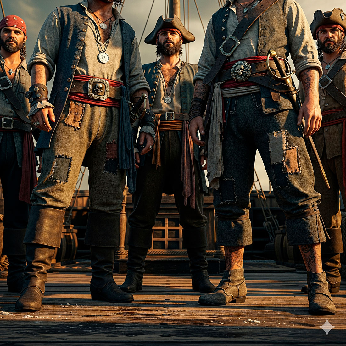 authentic pirate pants history fabrics and how to choose your ideal model - Authentic Pirate Pants: History, Fabrics, and How to Choose Your Ideal Model