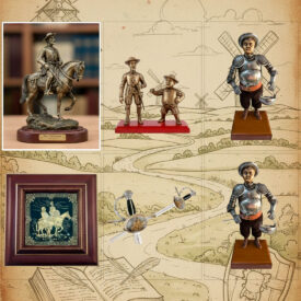 decorative figures of don quijote and sancho panza history design and how to integrate them into your space 275x275 - Medieval Warrior Pauldrons: History and Evolution of Shoulder Protection