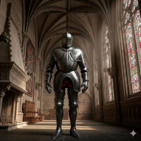 gothic armor the forging of style and the defense of the 15th century knight 275x275 - Antonius Me Fecit Side Sword of the 15th Century: A Renaissance Gem