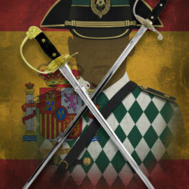 guardia civil sabers history models and ceremonial significance of the saber in the benemerita 275x275 - Elegant Sabers for Officers: History and Unique Design