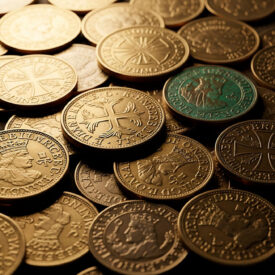 medieval coins history typology and a complete guide to understanding their value and symbolism 275x275 - Decorative figures of Don Quijote and Sancho Panza: history, design, and how to integrate them into your space