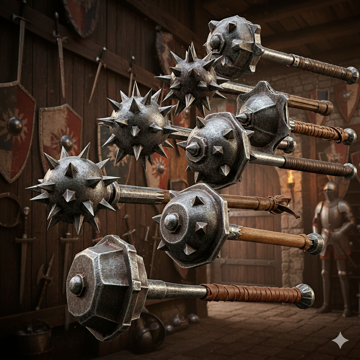 medieval maces history types and the science of the blow that conquered armor - Medieval Maces: History, Types, and the Science of the Blow that Conquered Armor
