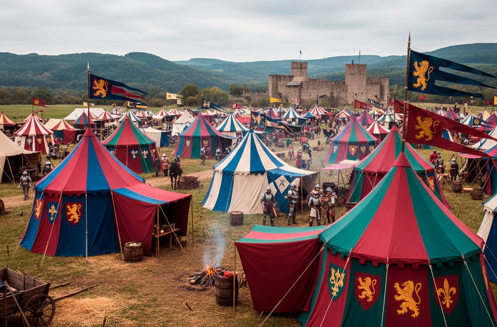 medieval tents and pavilions a fascinating journey through history status and ingenuity - Medieval tents and shelters: pavilions, jaimas and the portable house that forged history