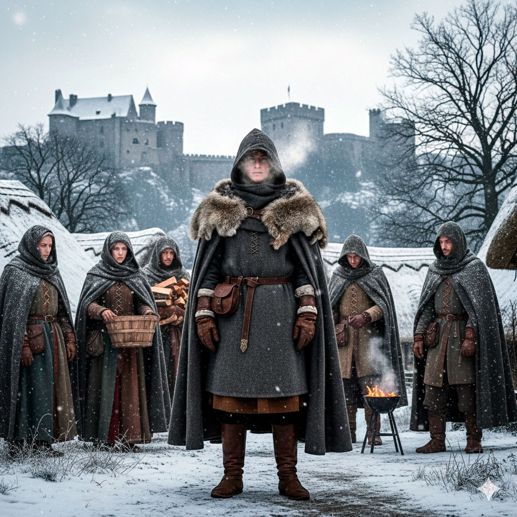 medieval winter clothing an epic and practical guide to materials layers and social use - Medieval Winter Clothing: An Epic and Practical Guide to Materials, Layers, and Social Use