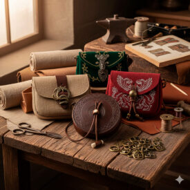 Sword of the Belt: Military Elegance and Distinction 1834 medieval belt bags a journey through history and authenticity for reenactors 275x275 - Sword of the Belt: Military Elegance and Distinction 1834