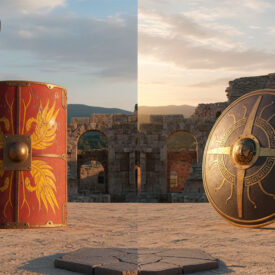 Military Machete 1879: Unmatched History and Design roman vs greek shields which design offered a greater advantage on the battlefield 275x275 - Military Machete 1879: Unmatched History and Design