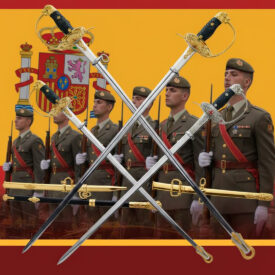 spanish army sabers forge history and symbolism in each blade 275x275 - Historic Sword of Barcelona: Unique Design and Elegance