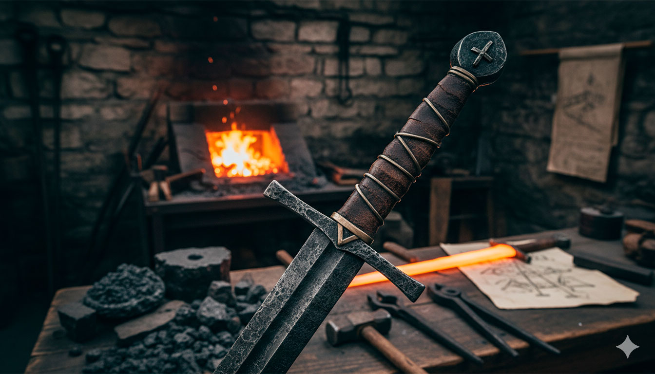 forging and materials of vikings swords myth or historical reality - Forging and Materials of Vikings' Swords: Myth or Historical Reality?