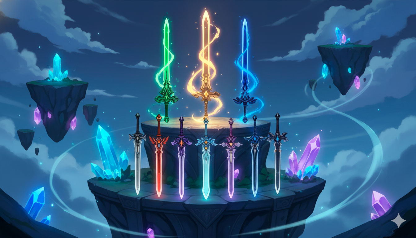 forging the legend the ultimate sword tier list in genshin impact and the art of equipping them - Forging the Legend: The Ultimate Sword Tier List in Genshin Impact and the Art of Equipping Them