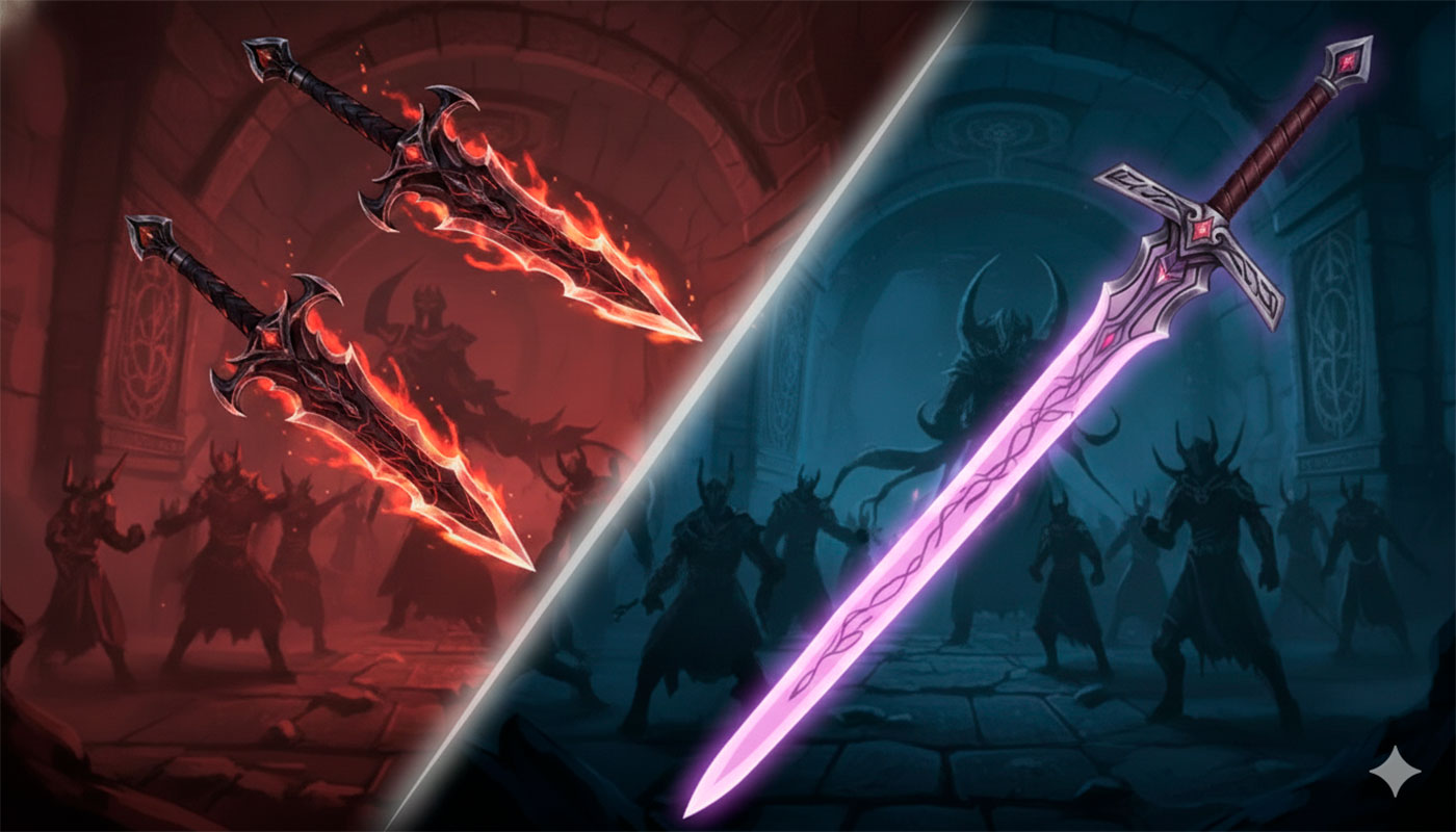 daggers vs swords in solo leveling dungeon advantages - Daggers vs Swords in Solo Leveling: Dungeon Advantages