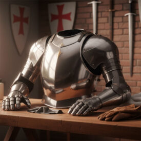 limpiar replica armadura templaria 275x275 - Key differences between the Knights Templar and the Hospitallers